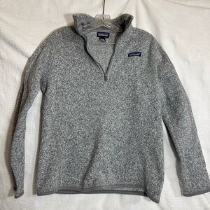 Patagonia‎ Gray Sweater Kids Size Large